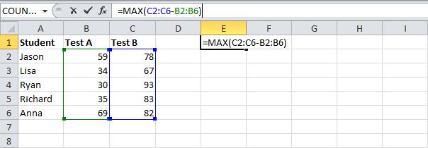 Формулы массива в Excel