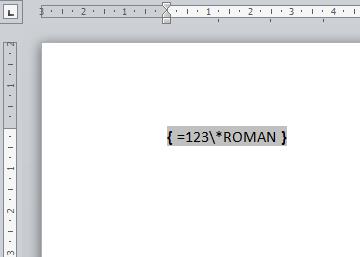 формула для римских цифр