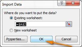 Экспортируем файл CSV в Excel