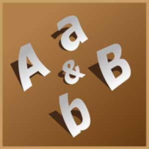 Как создать большие трафареты алфавита